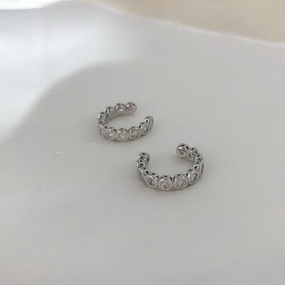 【925銀針】c型耳骨夹韓式耳钉