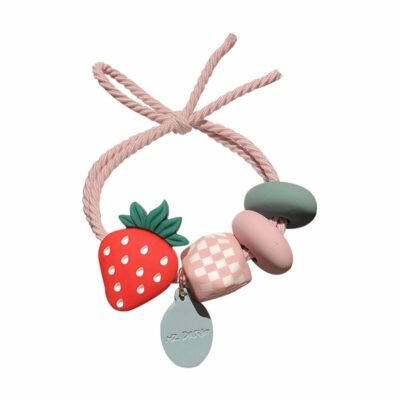 可愛水果彩珠頭繩