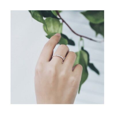 [925純銀]個性龍骨開口戒指指環
