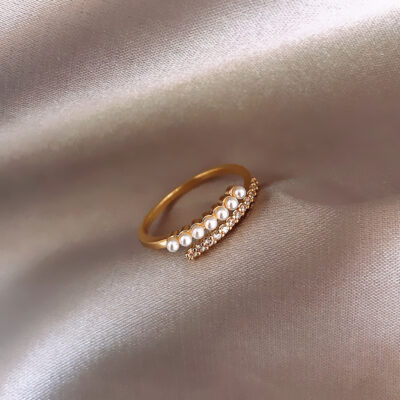 [珍珠]簡約珍珠戒指
