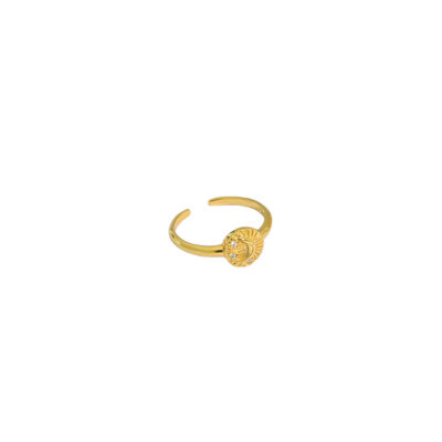 [925純銀]小眾微鑲鋯石戒指