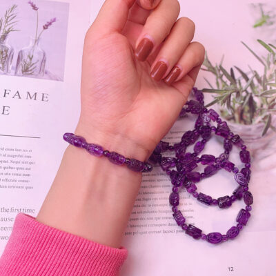 [紫水晶]單圈貔貅DIY手鍊