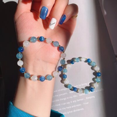 [水晶]蓝月光多宝搭配手链