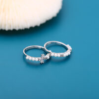 [925純銀]個性珍珠戒指 - 蝴蝶結珍珠