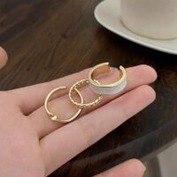 [🇰🇷韓.代工]金屬風3件套復古戒指 - 戒指三件套