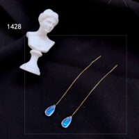 [925銀針]韓國最新三款耳線 - 1428