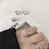 [🇰🇷韓.代工]韓國代購同款戒指合集 - M款（小拇指款） 电镀24K保色白金