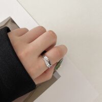 [🇰🇷韓.代工]韓國代購同款戒指合集 - C款 电镀24K保色白金