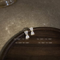 [925銀針]復古小眾個性耳環 - HSLE3346金