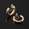[蚊香盤]銅--金屬風圈圈蚊香盤耳夾 - 无耳洞。蚊香盘耳夹。金色（2.5cm直径）A202