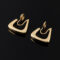 [蚊香盤]銅–-杨采钰同款金屬風耳環 - 无耳洞。蚊香盘耳夹。E302