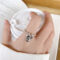 [鍍銀]珠珠設計感個性戒指 - 255 老鼠, 开口可调节