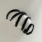 韓國高級感pu皮質髪繩 - 黑色 可塑形发圈