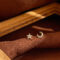 [925銀針]微鑲鋯石星月耳釘 - B-129星月锆石耳钉
