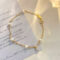 [925純銀]輕奢復古珍珠手鏈YC4651SL - 珍珠手链-黄金色, 925银