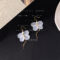 [925銀針]花朵設計感耳環C-661 - C-661花朵