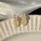 [925銀針]氣質款彩光珍珠玫瑰耳釘1273 - 1273