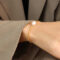 [316L鈦鋼]珍珠拼接米珠手鏈E389 - E389-金色手链-15+5cm
