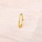 [銅]磨砂素圈情侶戒指 - 女黄金色星辰大海戒指, 铜