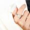[316L鈦鋼]簡約心心相印戒指A017 - A017-钢色白海贝戒指, 7号
