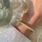 [925純銀]精緻施家珍珠手鏈 - 白金色4mm, 925银