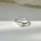[925純銀]愛心貝殼開口戒指YC4673R - 爱心戒指-银色, #17号【可调节16-18号】