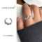 [鍍銀]ins設計款麻繩個性戒指 - 1042麻绳(7号开）, 开口可调节