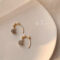 [925銀針]復古手作繞線珍珠耳釘1859 - 1859