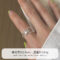 [925純銀]韓版重工鏈條開口戒指 - 链条戒指-银色, 开口可调节