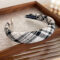 氣質經典格紋海綿髪箍24039 - 24039B 英伦格纹