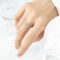 [316L鈦鋼]鏤空五角星戒指A015 - A015-钢色开口戒指