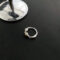 [銅]不規則碎銀子珍珠戒指 - 634#XK 珍珠戒指