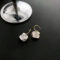 [925銀針]氣質山茶花朵耳環 - 626#XK 山茶花耳钉