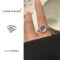 [鍍銀]百搭月光石個性戒指 - 1043月光石（7号开）, 开口可调节
