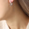 [316L鈦鋼]小眾氣質多款式耳環F133 - F133-蛇形钢色耳环