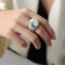[316L鈦鋼]莫比烏斯環情侶戒指A117 - A117-钢色戒指, 6号