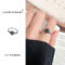 [鍍銀]復古輕奢花紋戒指 - 420花纹（6号开）, 开口可调节