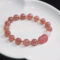 天然草莓晶貔貅水晶手鏈 - 草莓晶貔貅手链