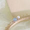 [925純銀]海藍寶珍珠項鏈 - 海蓝宝珍珠项链-白金色, 925银