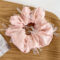 花朵褶皺泡泡肥腸圈23162 - E 网纱粉色