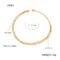 [316L鈦鋼]韓版時尚雙層手鏈 - E085-金色龙虾扣手链-15+5cm